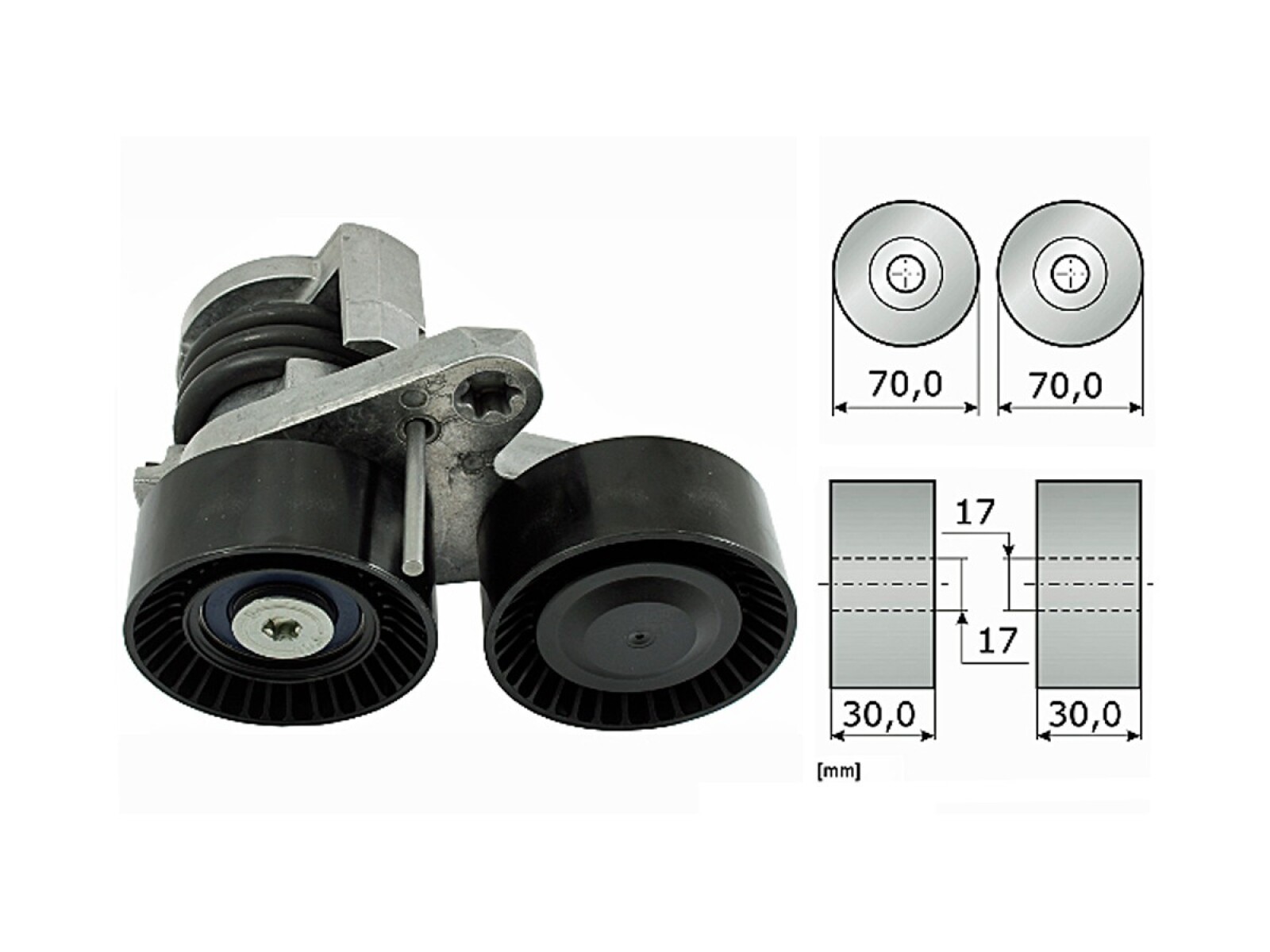 Tensor De La Correa BMW 335Xi (E92)/335Xi (E90) 04-12 
