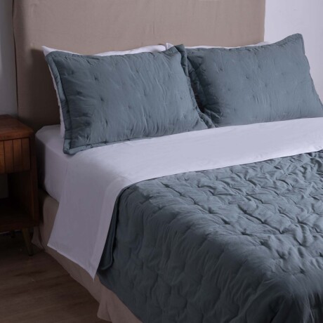 SET ACOLCHADO 1 1/2 PLAZA ALGODON LATTICE ALGODON