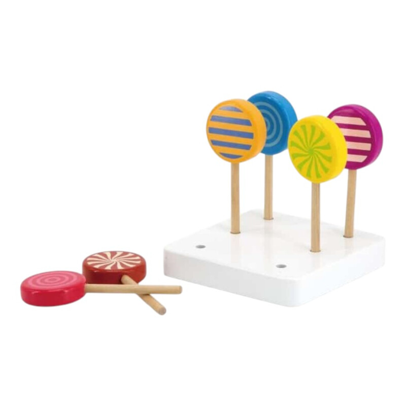 Set de 6 Paletas Redondas Viga Set de 6 Paletas Redondas Viga