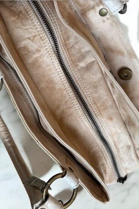Cartera De Cuero Modelo VITALIA Con Arte Pintado A Mano Cartera De Cuero Modelo VITALIA Con Arte Pintado A Mano