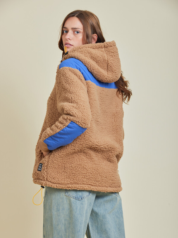 CANGURO S/C ELLES ( SHERPA ) RUSTY Caramelo