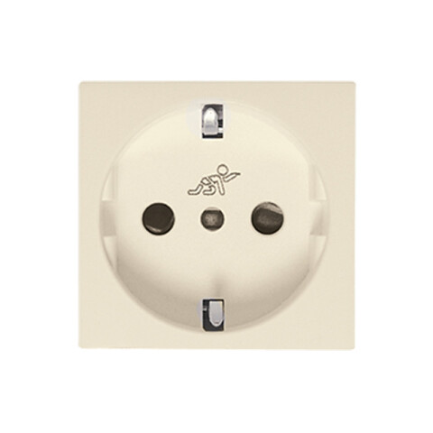 Módulo tomacorriente schuko 16A - Presta marfil C51706