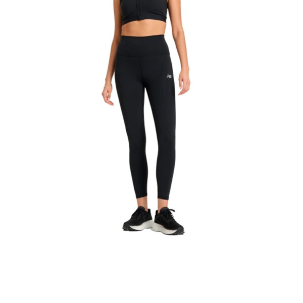 INCH HIGH RISE LEGGING - NEW BALANCE NEGRO