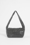 Cartera de fiesta shinny negro