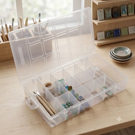 Caja Organizadora 14 Divisiones Compartimientos Tramontina Caja Organizadora 14 Divisiones Compartimientos Tramontina