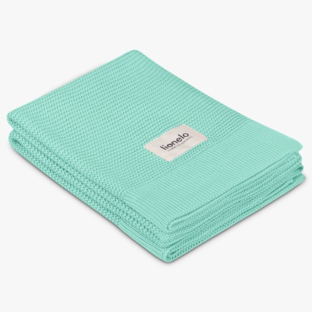 Manta rebozo bambu LIONELO verde agua