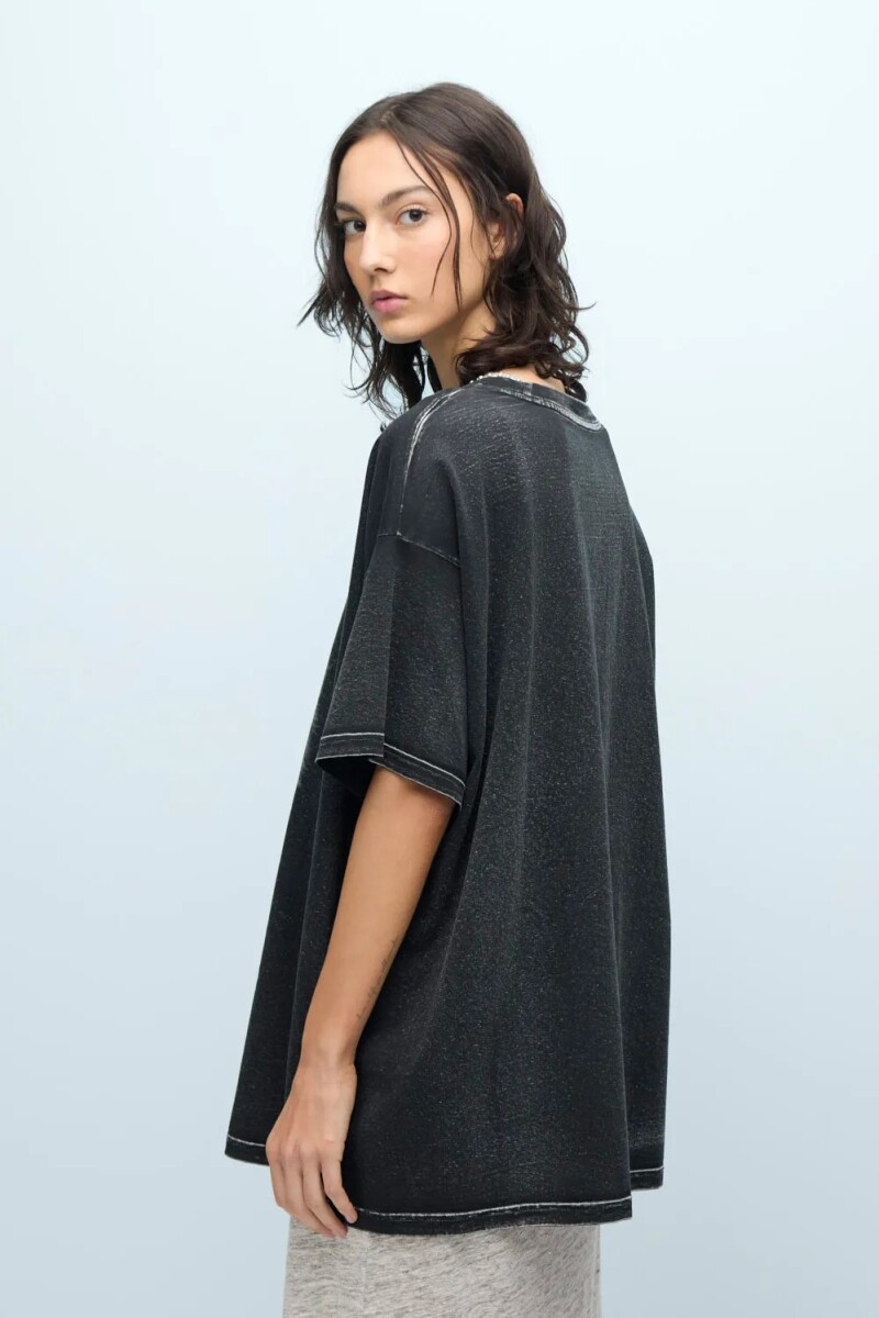 REMERA NAPA Negro