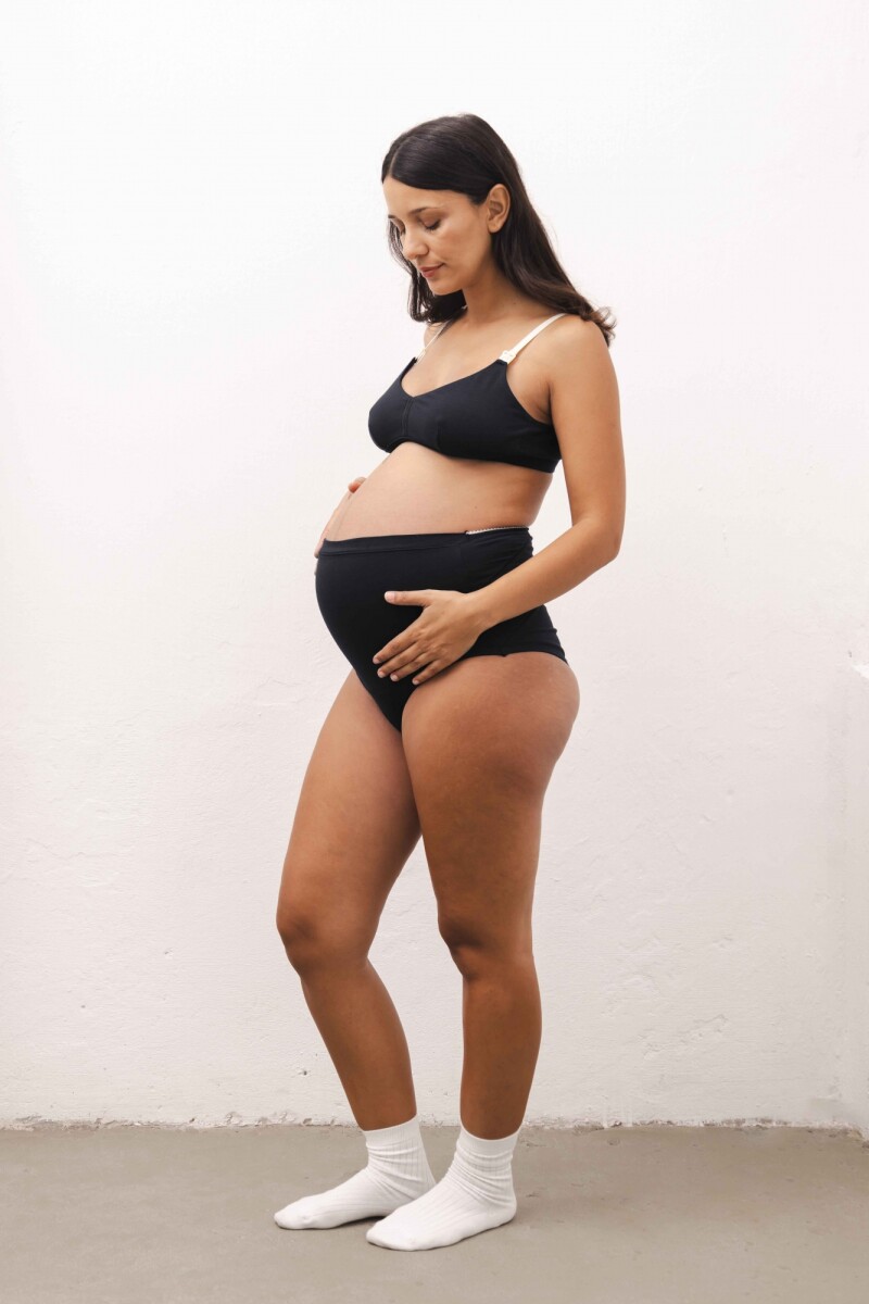 Bombacha Maternal Rita [MB3] Negro