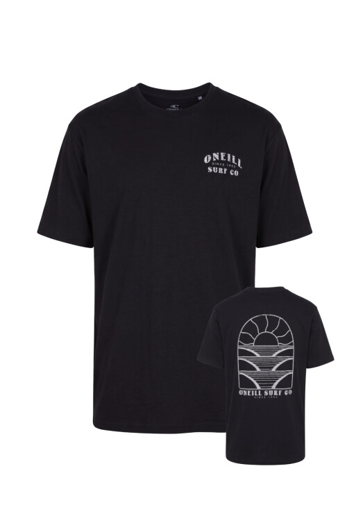 Remera O'Neill Overzized Boxy Horizon Negro