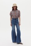 Camisa Cambria en Algodon Red Dahlia
