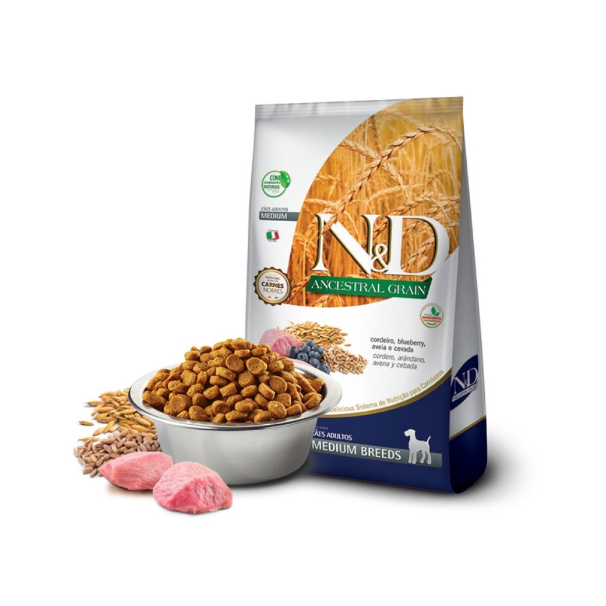 N&D Ancestral Can Ad Med Cordero 10,1 Kg 