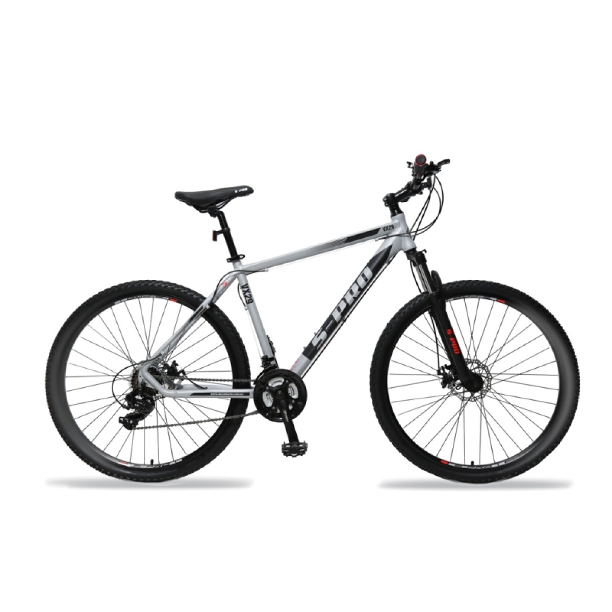 Bicicleta S-pro Mtb Vx R.29 C/bloqueo - Gris 