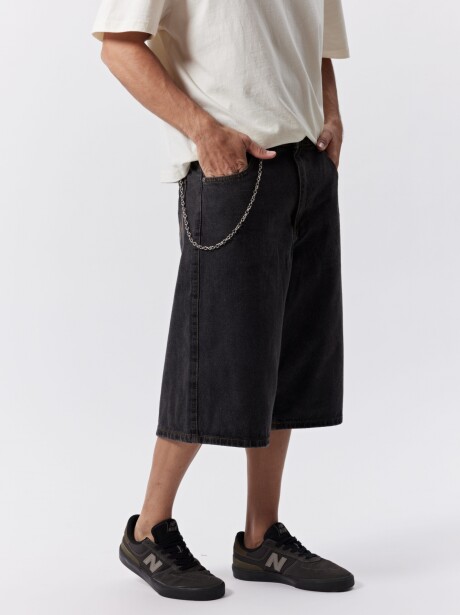 BERMUDA DENIM MAREA NEGRO JEAN