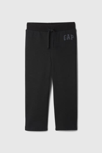 Pantalón Deportivo Logo Gap Recto Toddler Niño Black