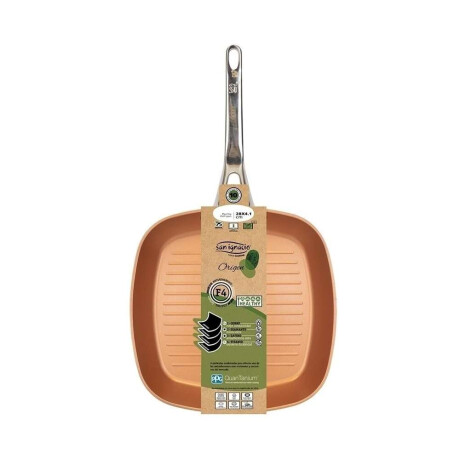 Plancha 28X28X4Cm Origen Alum Forj Induccion