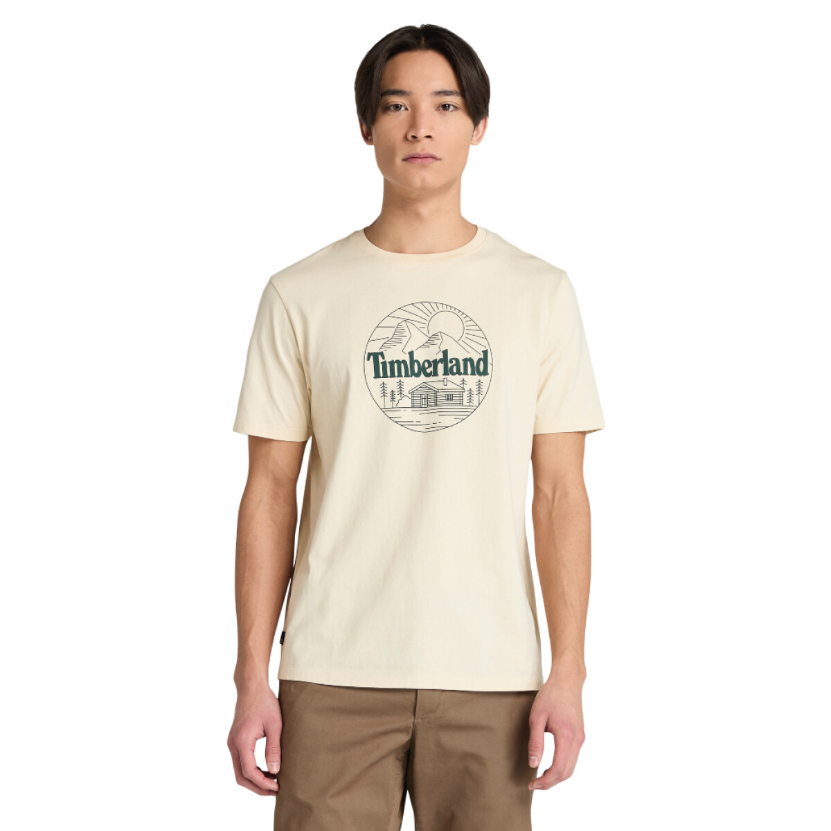 Polo Mountain Graphic Manga Corta Hombre 