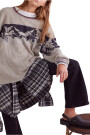 CAMISETA BIG SKY Gris