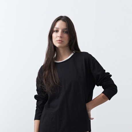 REMERA ZACK Negro