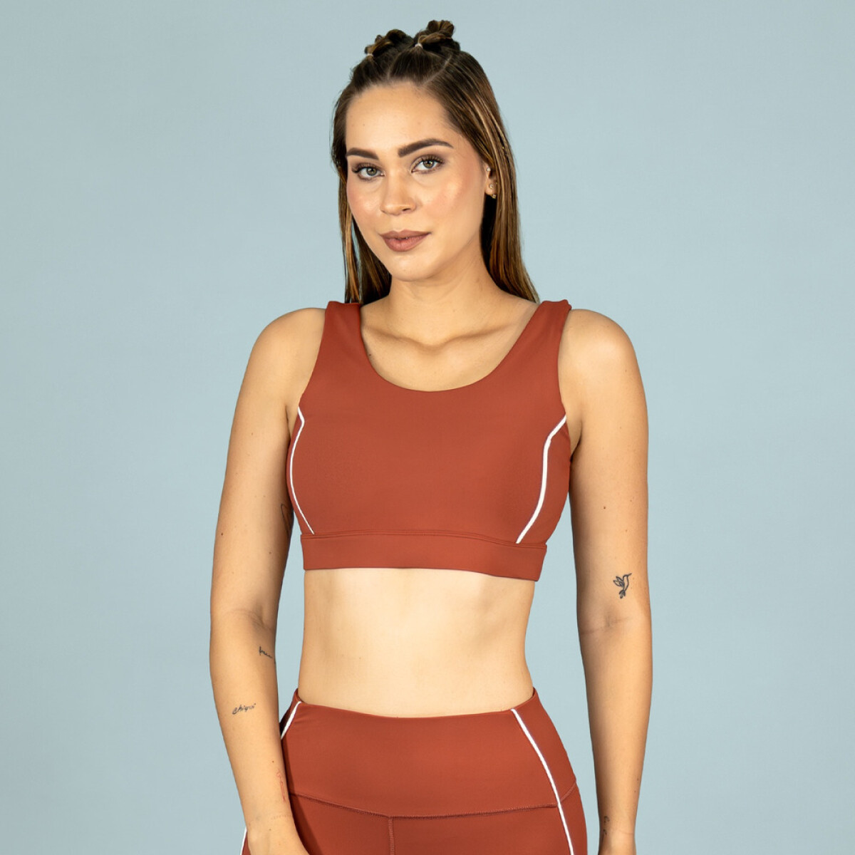 BRA FEM POLY/SPX EVERLAST MUSE RD W7 - RED 