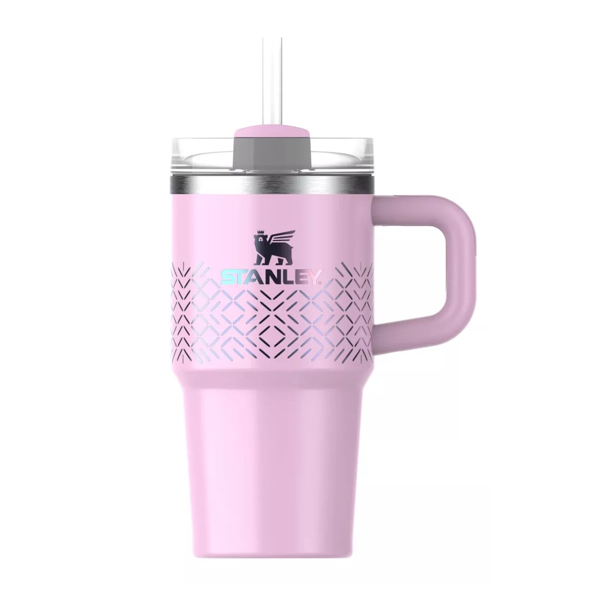 VASO TERMICO STANLEY THE FLOWSTATE QUENCHER 20 OZ PINK BUBBLE 