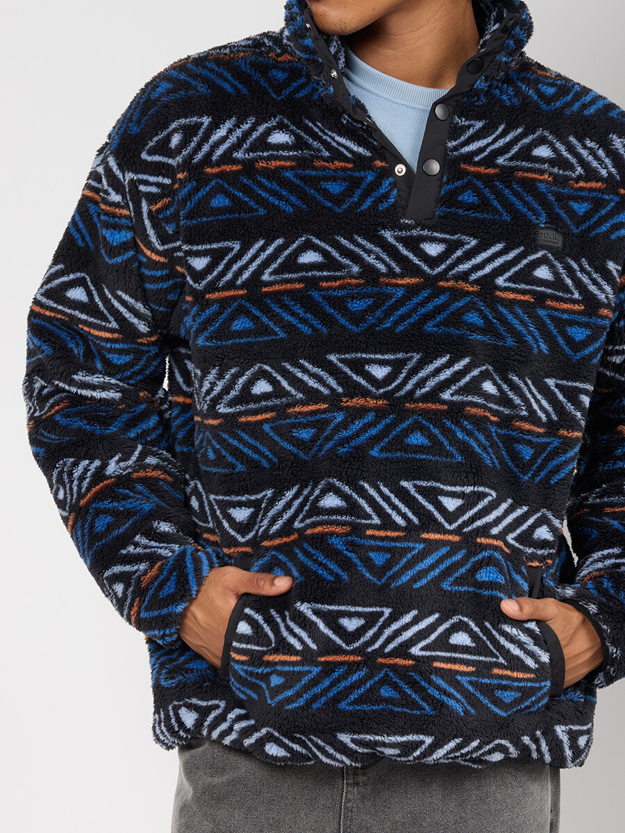 SWEATER COLEN ( SHERPA ) DIXIE - Azul 