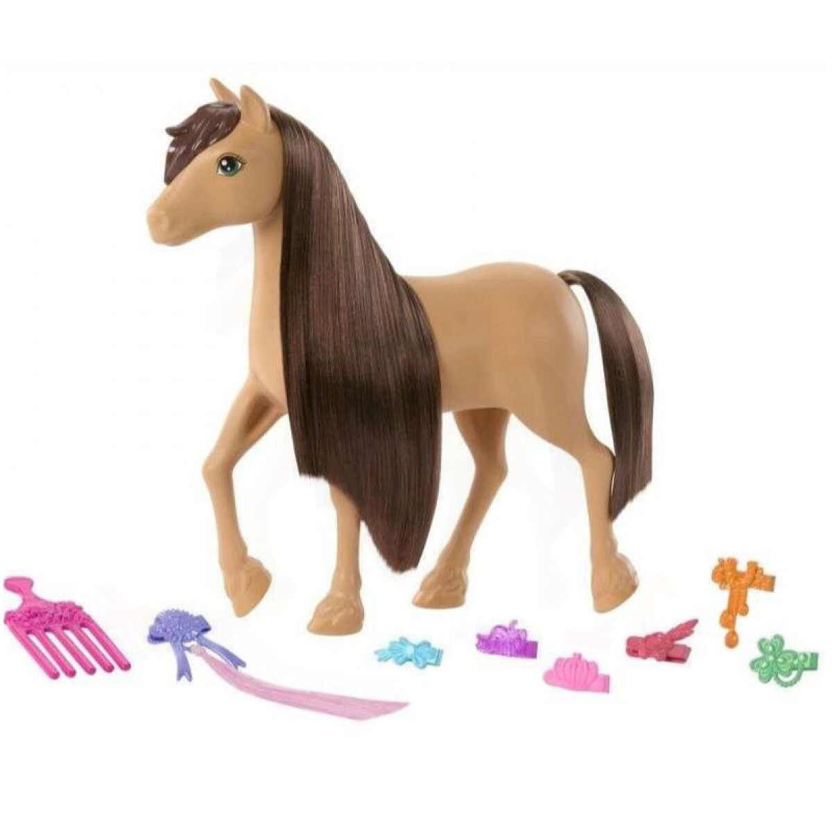 Caballo con Accesorios Barbie - Morocho 
