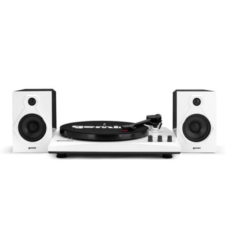 Bandeja De Vinilo Gemini Tt900 Blanca Con Parlantes Bandeja De Vinilo Gemini Tt900 Blanca Con Parlantes