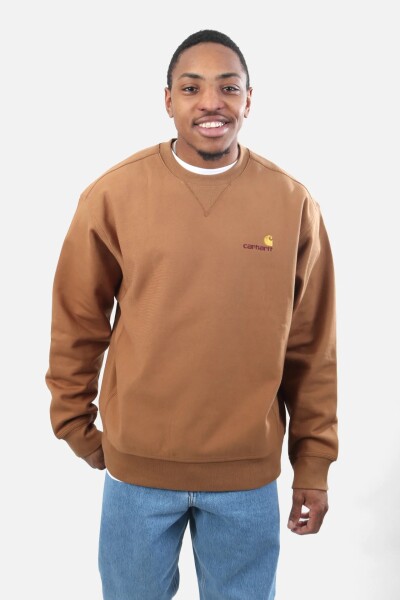 American Script Sweat Camel