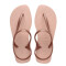 Sandalias de Mujer Havaianas Flash Urban Rosa Ballet - Dorado