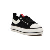 Pony Calzado Plataforma Casual Classic Kids- Black Negro
