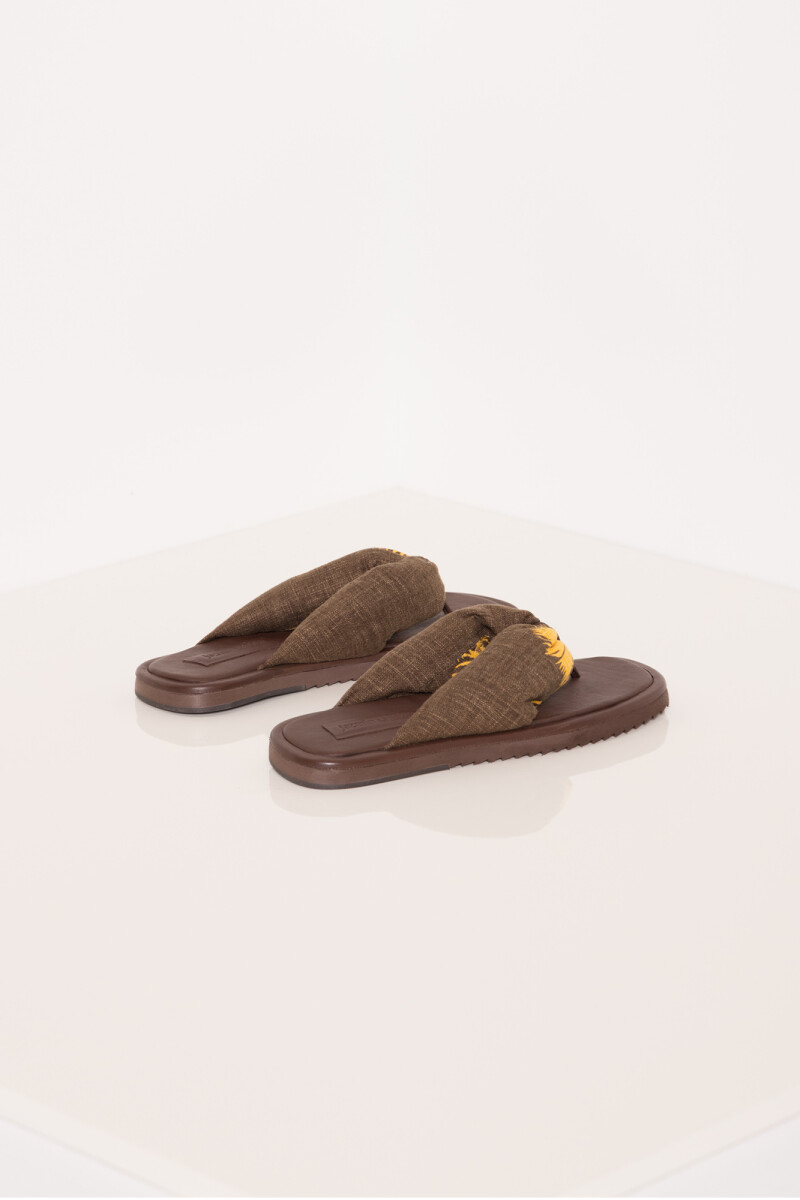 SANDALIA PALMS Chocolate