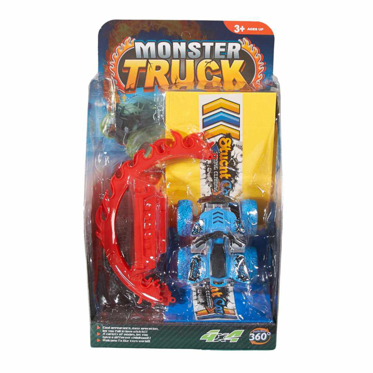 3x2 OUTLET Auto Monster Violeta c/Lanzador 19x34cm - 3x2 Outlet Auto Monster Violeta C/lanzador 19x34cm 