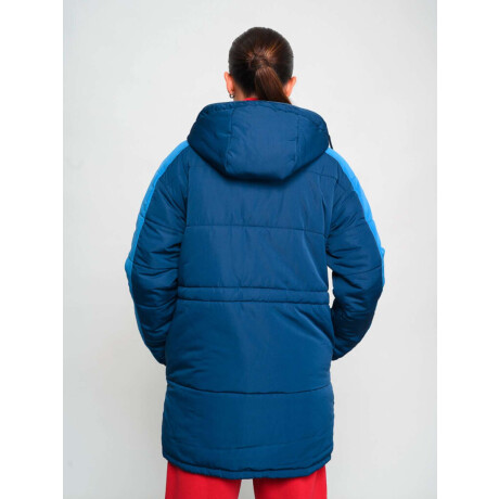 Abrigo Parka Edge de Mujer azul
