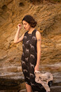 TEE DRESS Negro