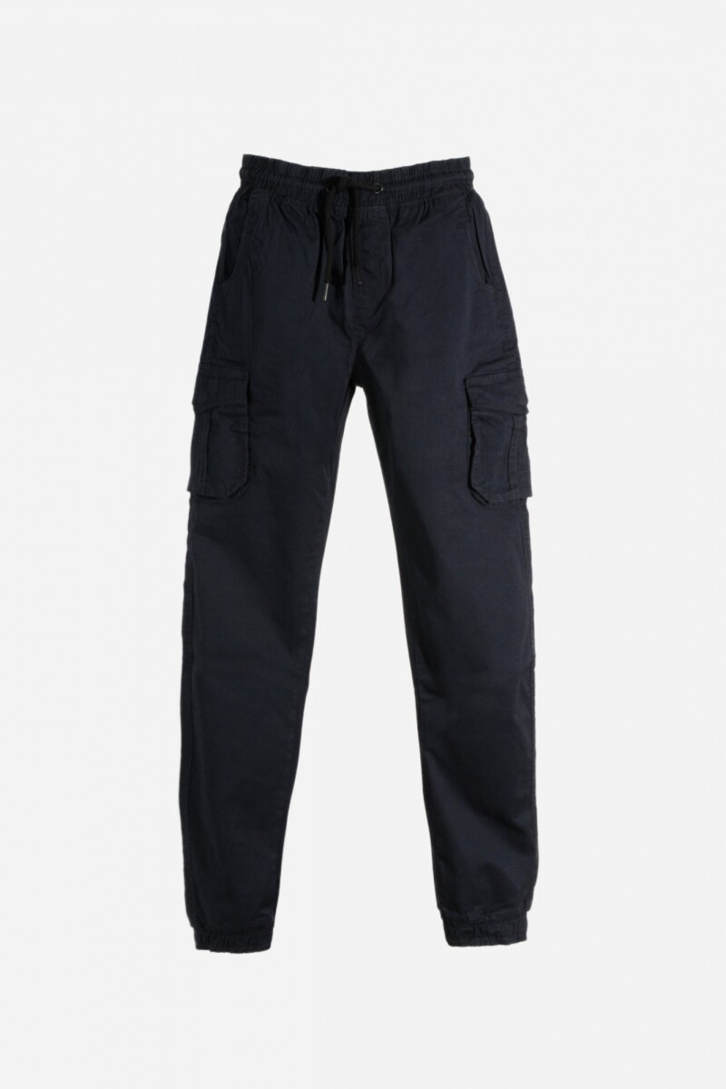 Pantalón jogger cargo - Hombre AZUL MARINO