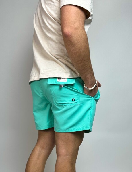 Short de baño liso Aldo Menta