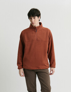 470565 SWEATER NAVIGATOR Ladrillo