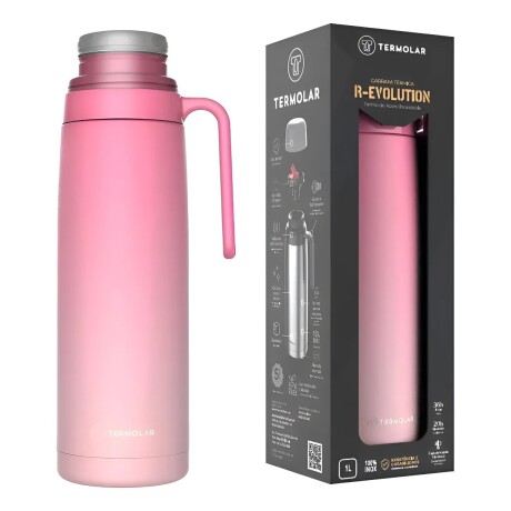 Termo Revolution Termolar 1L Inoxidable ROSA