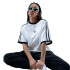 Remera de Unisex TIFFOSI T Shirt Stripe Blanco - Negro
