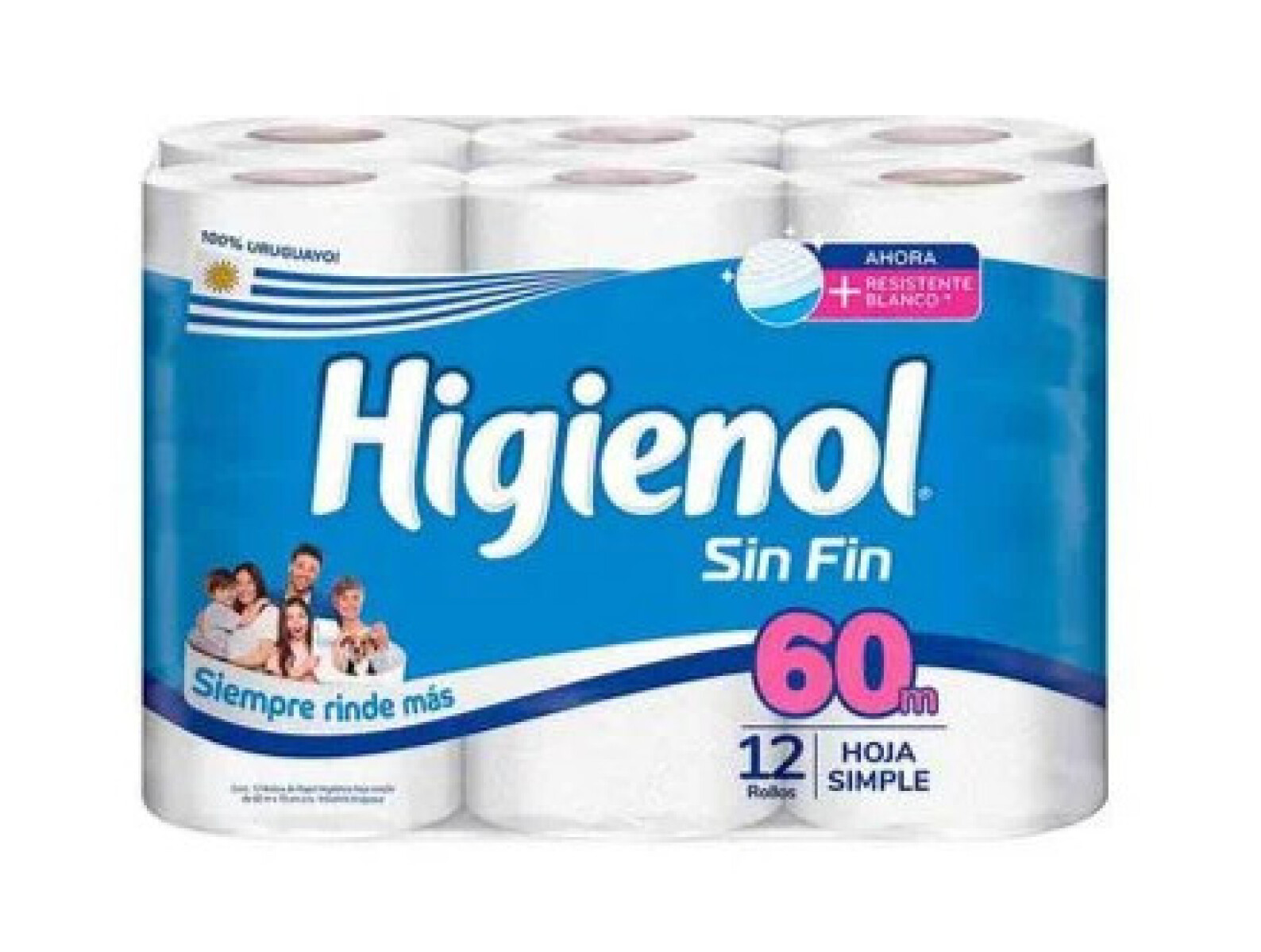 HIGIENOL SIN FIN 60M X12 