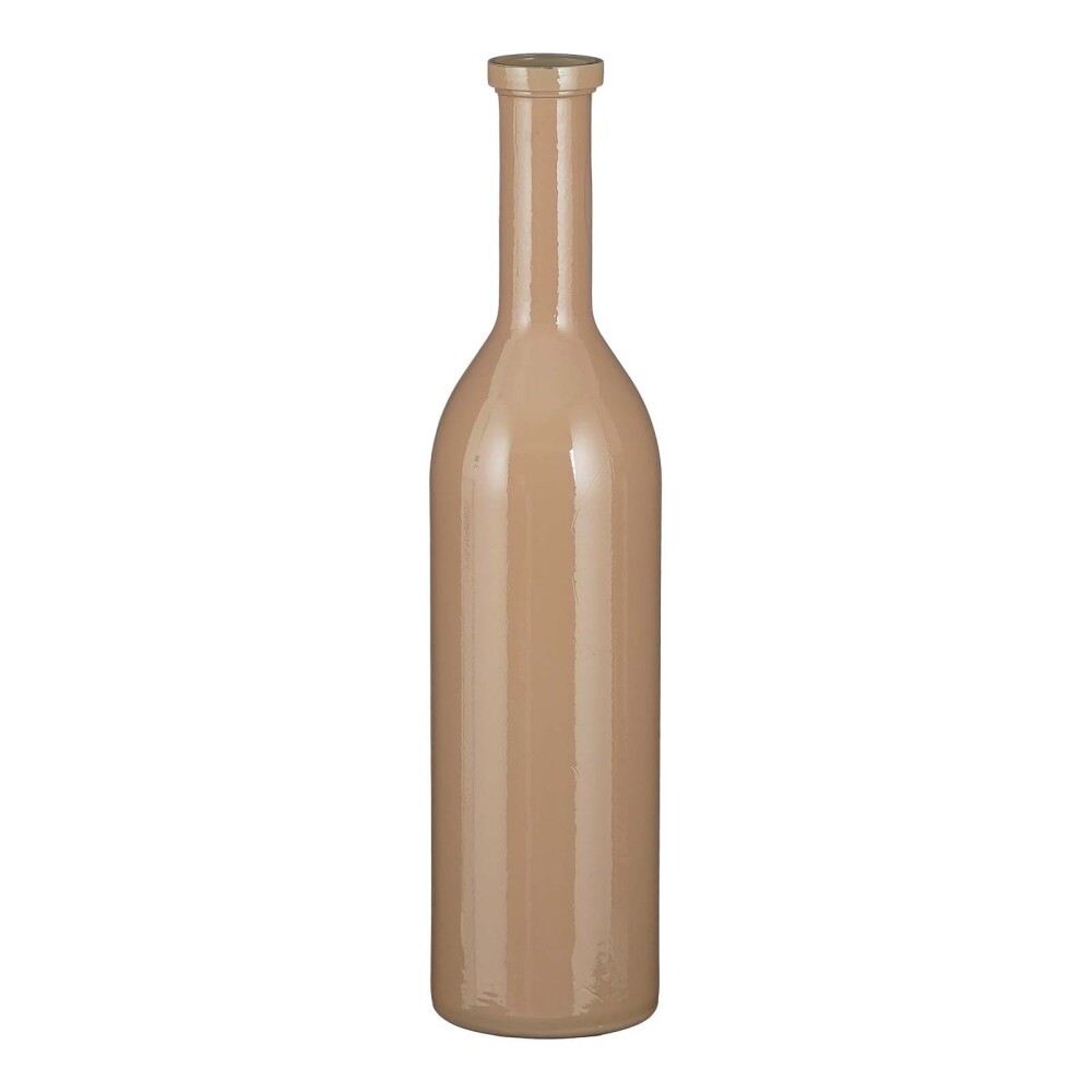 JARRÓN DECORATIVO VIDRIO MARRON RIOJA
