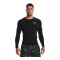 Remera de Hombre Under Armour HeatGear® Long Sleeve Negro