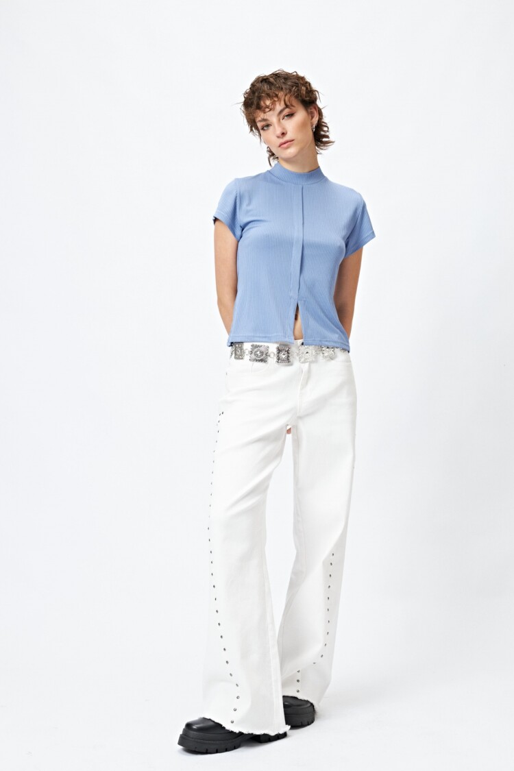 TOP SUSIE Azul Lavado