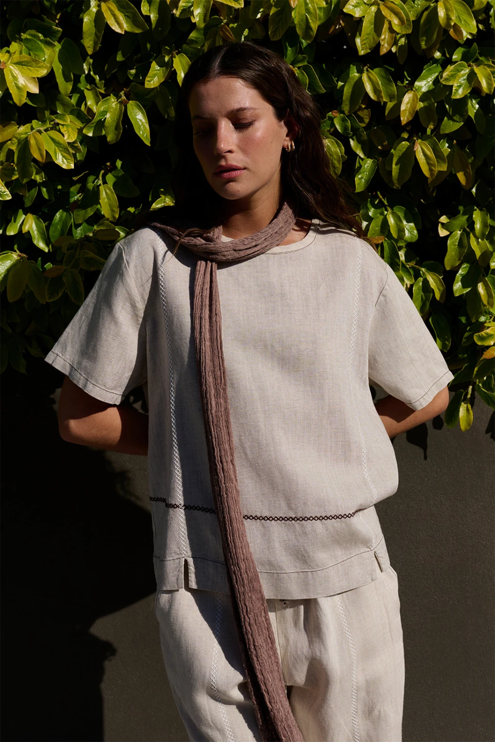 BLUSA LINO CRUZ