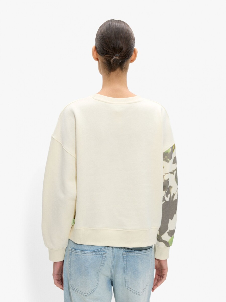 Sudadera Estampada 100% Algodón verde