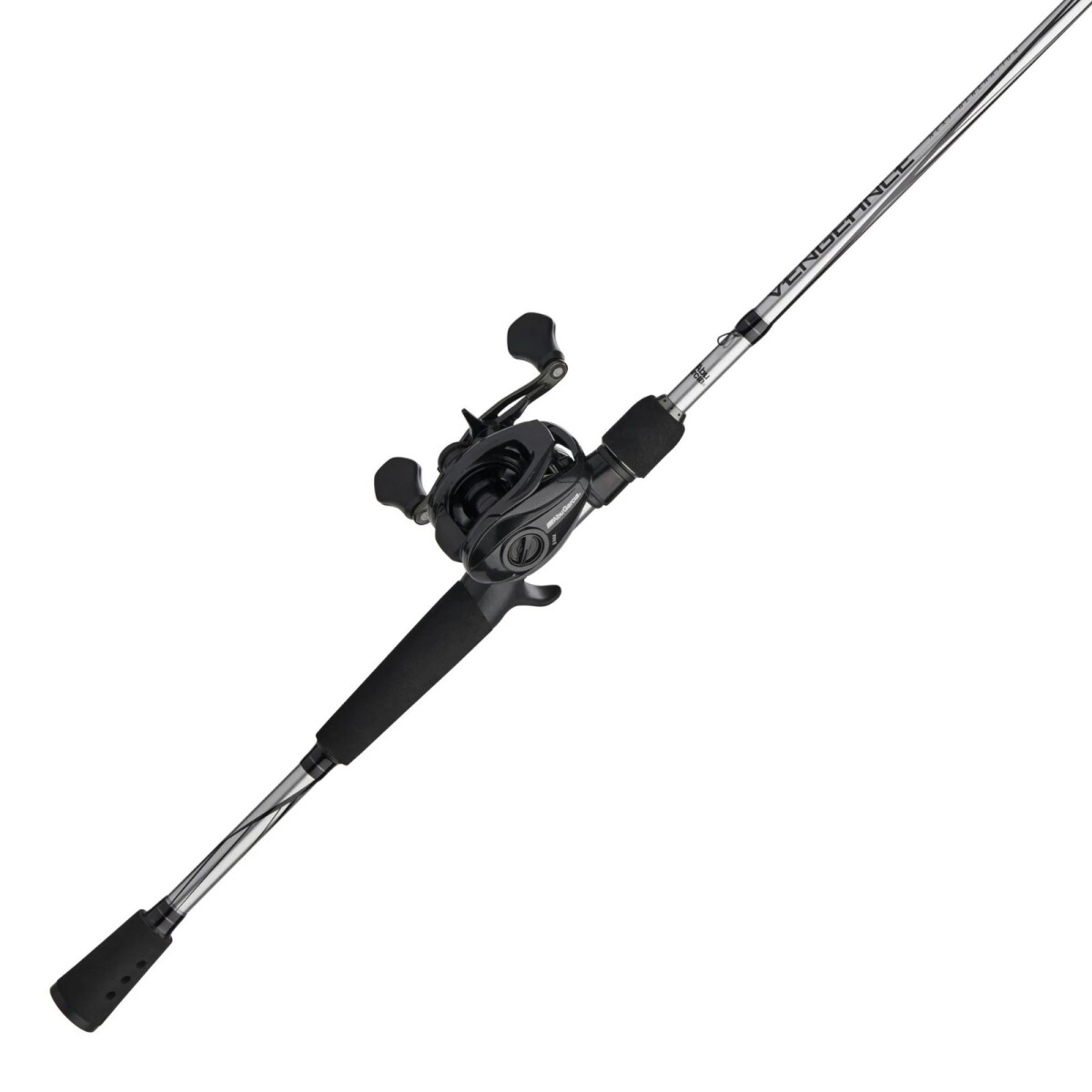 Combo Caña Y Reel Zurdo Abu Garcia Vengeance 2,10 Mts 