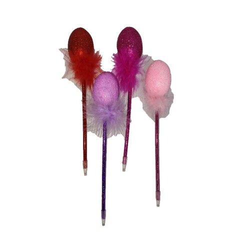 3x2 OUTLET Boligrafo huevo con brillo 23 cm - 6 colores 3x2 Outlet Boligrafo Huevo Con Brillo 23 Cm - 6 Colores