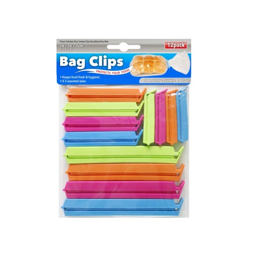 SET X12 PINZAS PARA BOLSAS SET X12 PINZAS PARA BOLSAS