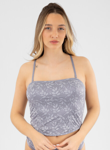 Corset strapless lavanda Lavander