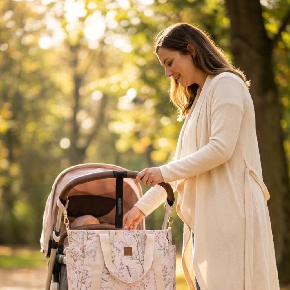 Bolso maternal Florence KIKKABOO beige